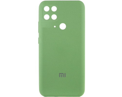 Чохол Silicone Cover Full Camera Xiaomi Redmi 10C mint PLS-00-00099968