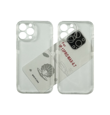 Чохол Silicone KST iPhone 13 Pro Max clear PLS-00-00098861
