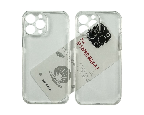 Чохол Silicone KST iPhone 13 Pro Max clear PLS-00-00098861