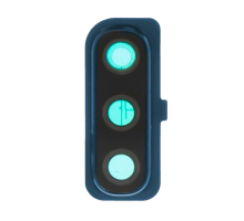 Скло камери Samsung A505 Galaxy A50 (2019) з рамкою blue (Original) PLS-00-00041870