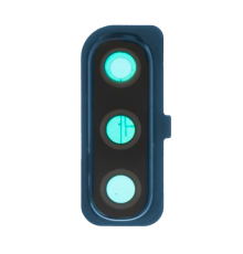 Скло камери Samsung A505 Galaxy A50 (2019) з рамкою blue (Original) PLS-00-00041870