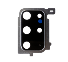 Скло камери Samsung G985F Galaxy S20 Plus з рамкою cosmic gray (Original) PLS-00-00042348