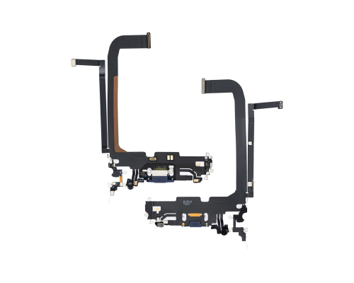Шлейф iPhone 13 Pro Max з роз'ємом зарядки sierra blue (Original Used) PLS-00-00093499