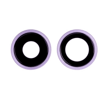 Скло камери Apple iPhone 11 з рамкою purple (Original) PLS-00-00037074