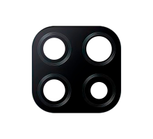 Скло камери Huawei P40 Lite black PLS-00-00038986