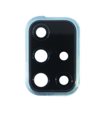 Скло камери Samsung A715F Galaxy A71 2020 з рамкою blue (Original) PLS-00-00035670