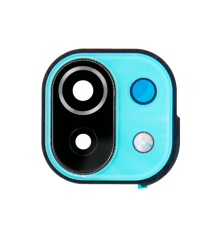 Скло камери Xiaomi Mi 11 Lite 5G з рамкою green (Original) PLS-00-00074840