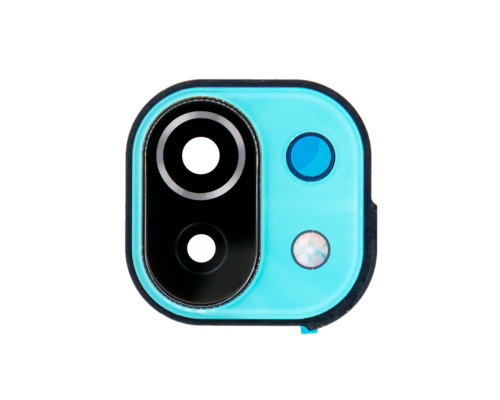 Скло камери Xiaomi Mi 11 Lite 5G з рамкою green (Original) PLS-00-00074840