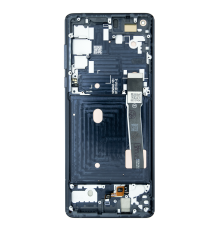 Дисплей Motorola XT2063 Moto Edge з сенсором та рамкою black (Original China) PLS-00-00039979
