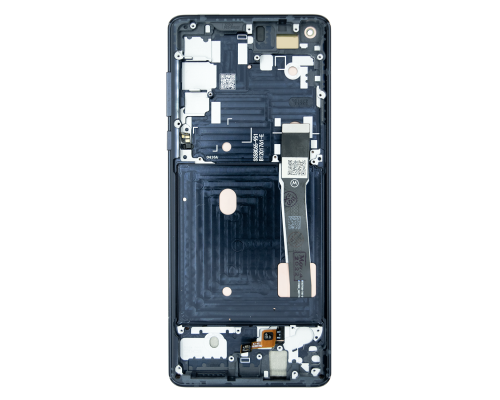 Дисплей Motorola XT2063 Moto Edge з сенсором та рамкою black (Original China) PLS-00-00039979