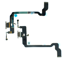 Шлейф iPhone XS з роз'ємом зарядки gold (Original Used) PLS-00-00033899