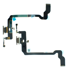 Шлейф iPhone XS з роз'ємом зарядки gold (Original Used) PLS-00-00033899