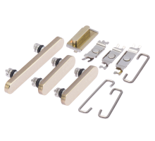 Комплект бічних кнопок корпусу для Apple iPhone 12 Pro gold PLS-00-00077641