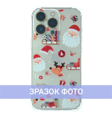 Чохол новорічний (різдвяний) WAVE Christmas Holiday iPhone 12 santa claus PLS-00-00101296