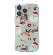 Чохол новорічний (різдвяний) WAVE Christmas Holiday iPhone 13 Pro santa claus PLS-00-00101309