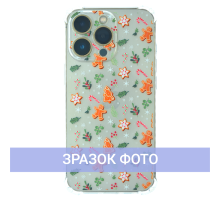 Чохол новорічний (різдвяний) WAVE Christmas Holiday iPhone 11 gingerbread men PLS-00-00101274