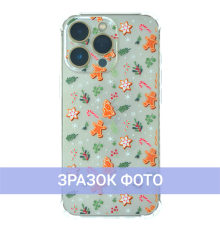 Чохол новорічний (різдвяний) WAVE Christmas Holiday iPhone 11 gingerbread men PLS-00-00101274