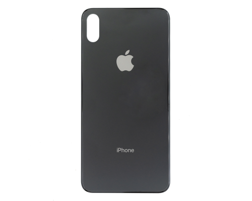 Задня кришка iPhone XS Max black (Стандартний отвір) PLS-00-00025365