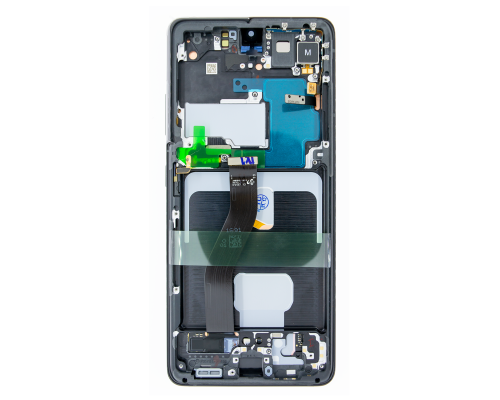 Дисплей Samsung G998 Galaxy S21 Ultra з сенсором та рамкою black (Original) PLS-00-00057975