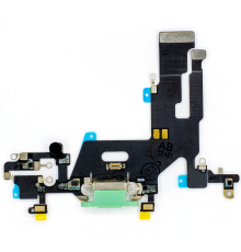Шлейф iPhone 11 з роз'ємом зарядки green (Original) PLS-00-00037052