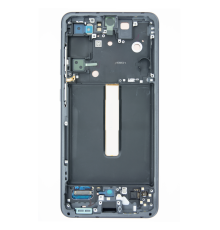 Дисплей Samsung G990 Galaxy S21 FE 5G з сенсором та рамкою black (Original) PLS-00-00086260