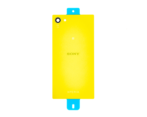 Задня кришка Sony E5803 Xperia Z5 Compact Mini yellow (Original China) PLS-00-00021300