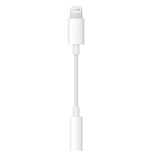 Перехідник Apple Lightning to 3.5мм (Original) white PLS-00-00060799