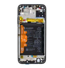 Дисплей Huawei P40 lite з сенсором та рамкою black (Original) PLS-00-00064064