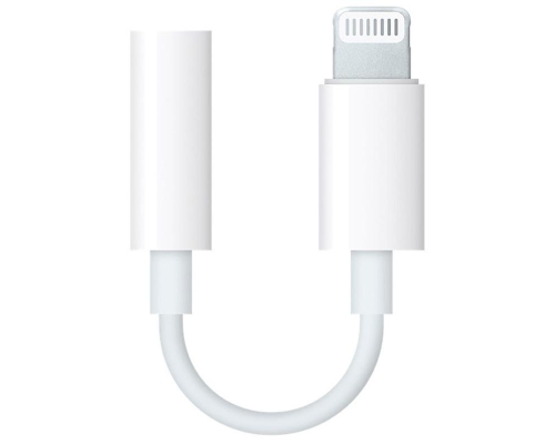 Перехідник Apple Lightning to 3.5мм (Original) white PLS-00-00060799
