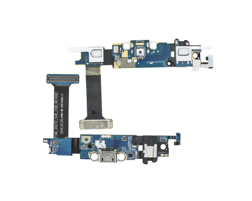 Шлейф Samsung G925F Galaxy S6 Edge з роз'ємом зарядки (Original Used) PLS-00-00023766