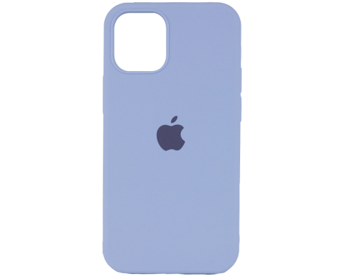 Чохол Silicone Case Full Protective iPhone 12 (12 Pro) lilac blue PLS-00-00071501