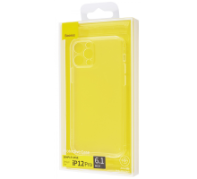 Чохол Baseus Simple (TPU) iPhone 12 Pro Max transparent PLS-00-00070800