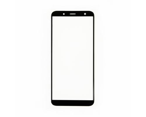 Скло дисплея Samsung J600 Galaxy J6 (2018) black (Original China) PLS-00-00020193