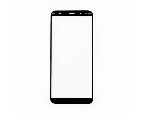 Скло дисплея Samsung J600 Galaxy J6 (2018) black (Original China) PLS-00-00020193