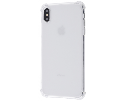 Чохол WXD Silicone 0.8 mm HQ iPhone XS Max transparent PLS-00-00077186