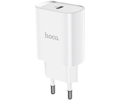 Зарядний пристрій Hoco N14 20W 3A 1USB-C white PLS-00-00073133