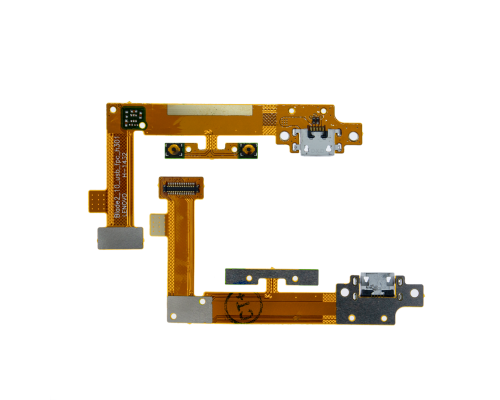 Шлейф Lenovo 1050 Yoga Tablet 2 10.1 з роз'ємом зарядки та кнопками гучності PLS-00-00056924