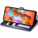 Чохол-книжка Leather GETMAN with card holder Samsung A115 Galaxy A11 blue PLS-00-00086119