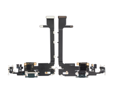 Шлейф iPhone 11 Pro Max з роз'ємом зарядки midnight green (Original Used) PLS-00-00037014