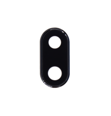 Скло камери Xiaomi Redmi 6A з рамкою black PLS-00-00067938