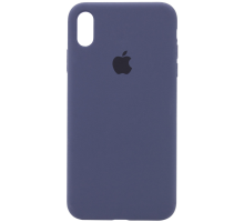 Чохол Silicone Case Full Protective iPhone X(XS) dark blue PLS-00-00071968