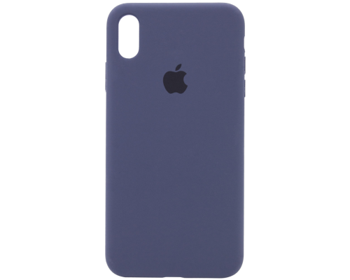 Чохол Silicone Case Full Protective iPhone X(XS) dark blue PLS-00-00071968