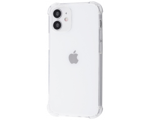 Чохол WXD Silicone 0.8 mm HQ iPhone 12 mini transparent PLS-00-00077179