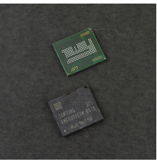 Мікросхема пам'яті Samsung KMK8U000VM-B410, 1/16GB, BGA 162, Rev. 1.5 (MMC 4.41) (Original Used) PLS-00-00016046