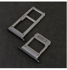 Тримач SIM-карти та карти пам'яті Samsung A520F Galaxy A5 (2017) Dual Sim black PLS-00-00018050