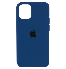 Чохол Silicone Case Full Protective iPhone 12 (12 Pro) navy blue PLS-00-00071525