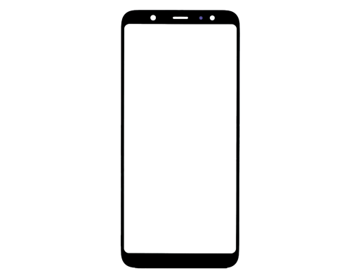 Скло дисплея Samsung A605 Galaxy A6+ (2018) з OCA плівкою black PLS-00-00059913