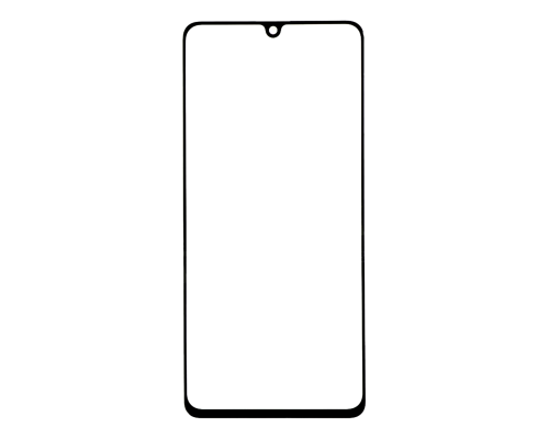 Скло дисплея Samsung A415 Galaxy A41 (2020) з OCA плівкою black (Original China) PLS-00-00061169