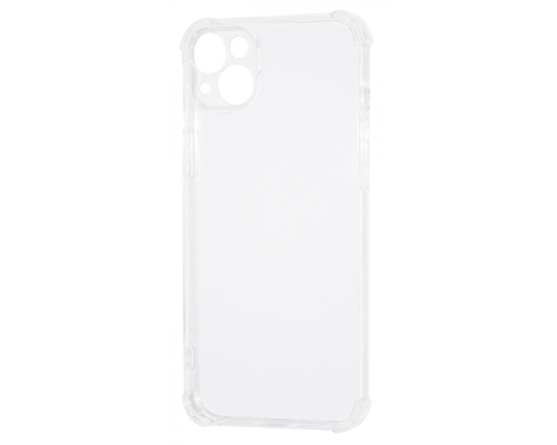 Чохол WXD Silicone 0.8 mm HQ iPhone 14 Plus transparent PLS-00-00100413