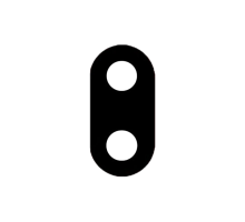 Скло камери Samsung A107 Galaxy A10s black PLS-00-00036157